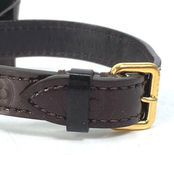 LOUIS VUITTON M6617F MonogramVernis Favorite ribbon accessories Bracelet purple - Picture 4 of 13